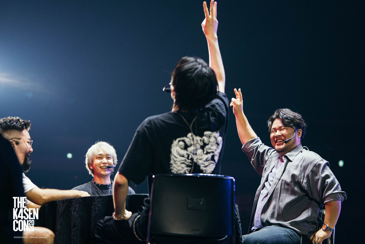 thek4sen's tweet photo. 騙し、煽り、踊ったスカルでした🤪🫵🕺

#thek4sen #thek4sencon2026 https://t.co/iXTIPtkG8P