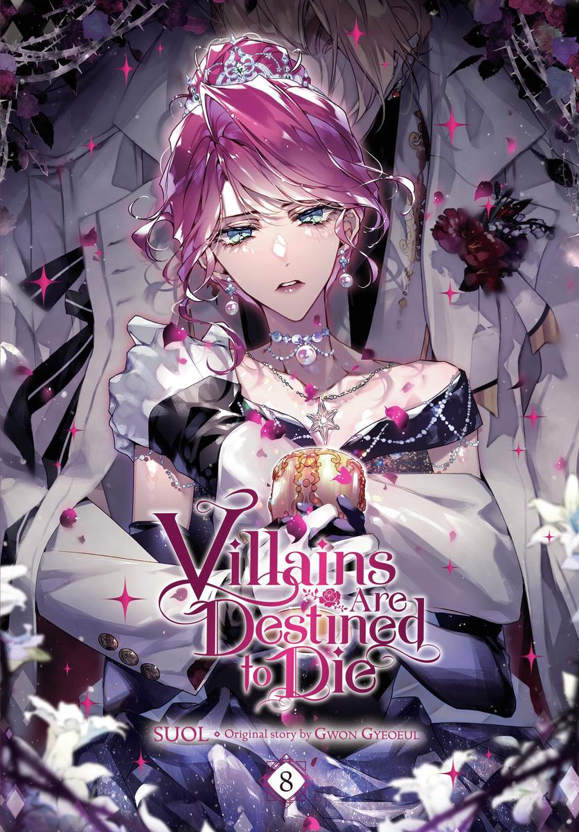 animecorner_ac's tweet photo. 「OFFICIAL TV ANIME ANNOUNCEMENT」
"Villains Are Destined to Die" Webtoon

Synopsis:
“You have failed to reach any love interest’s ending. As a result, you will be given a penalty.” Painstaking efforts, near-death experiences, unrequitable feelings—everything Penelope has worked for comes crashing down in an instant upon the return of Ivonne, the “true” daughter of House Eckhart. The one to blame? Eckles, the very man Penelope was betting her survival and escape on. But when she goes to confront him for his betrayal, she is instead hit by a shocking revelation about Ivonne…Drowning in fear and desperation, Penelope can do nothing but watch as the clock strikes midnight on the day of her coming-of-age ceremony. The end of hard mode has come—and she must face the music… (Yen Press)