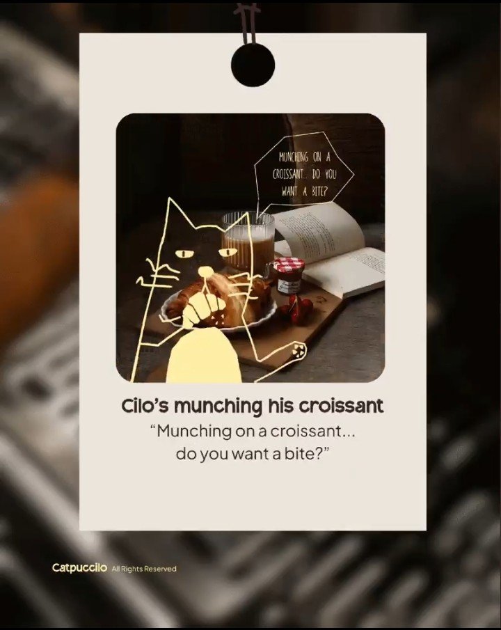 Mdisaki's tweet photo. @catpuccilo dd mau kwasong rasa cokelat (harus ada) 😏✋🏻 https://t.co/V41JFm8vfD