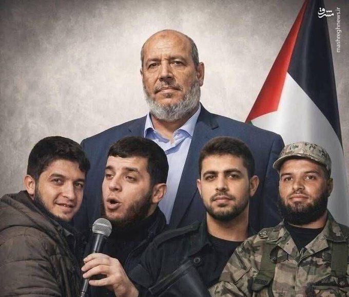 MyPalestine0's tweet photo. أربعةٌ من أبناء خليل الحيّة شهـ داء

 ��استشـ هاد عزّام الحيّة (الصورة الأولى من اليسار)، ارتفع عدد أبناء خليل الحيّة، رئيس حركة حماس في قطاع غزة، الذين ارتقوا شهداء إلى أربعة. https://t.co/OicCu1a41c
