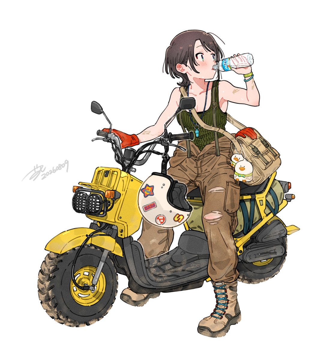 hhhhhamazushi's tweet photo. 🏍🏕️🌞
 #プロテインザスバル https://t.co/rb5HzuXwhI