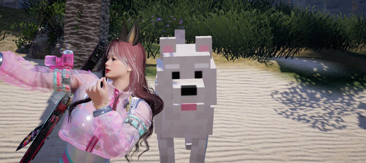 M1ruKu_12's tweet photo. マイクラコラボ🧱動物かわい🤤
この状態で捕まえたーい🫶

＃ワンスヒューマン
＃OnceHuman https://t.co/z5LyAfugVc