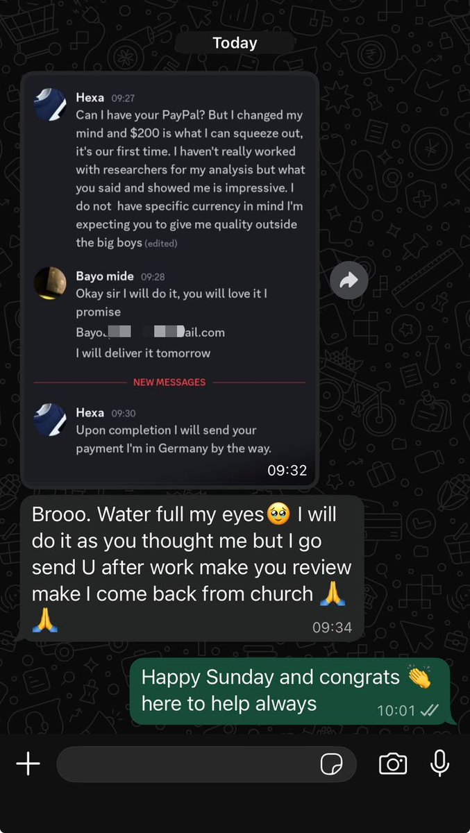 Godmode678's tweet photo. One of the geng
Happy Sunday 
#web3 on discord https://t.co/8TX8JdMQXh
