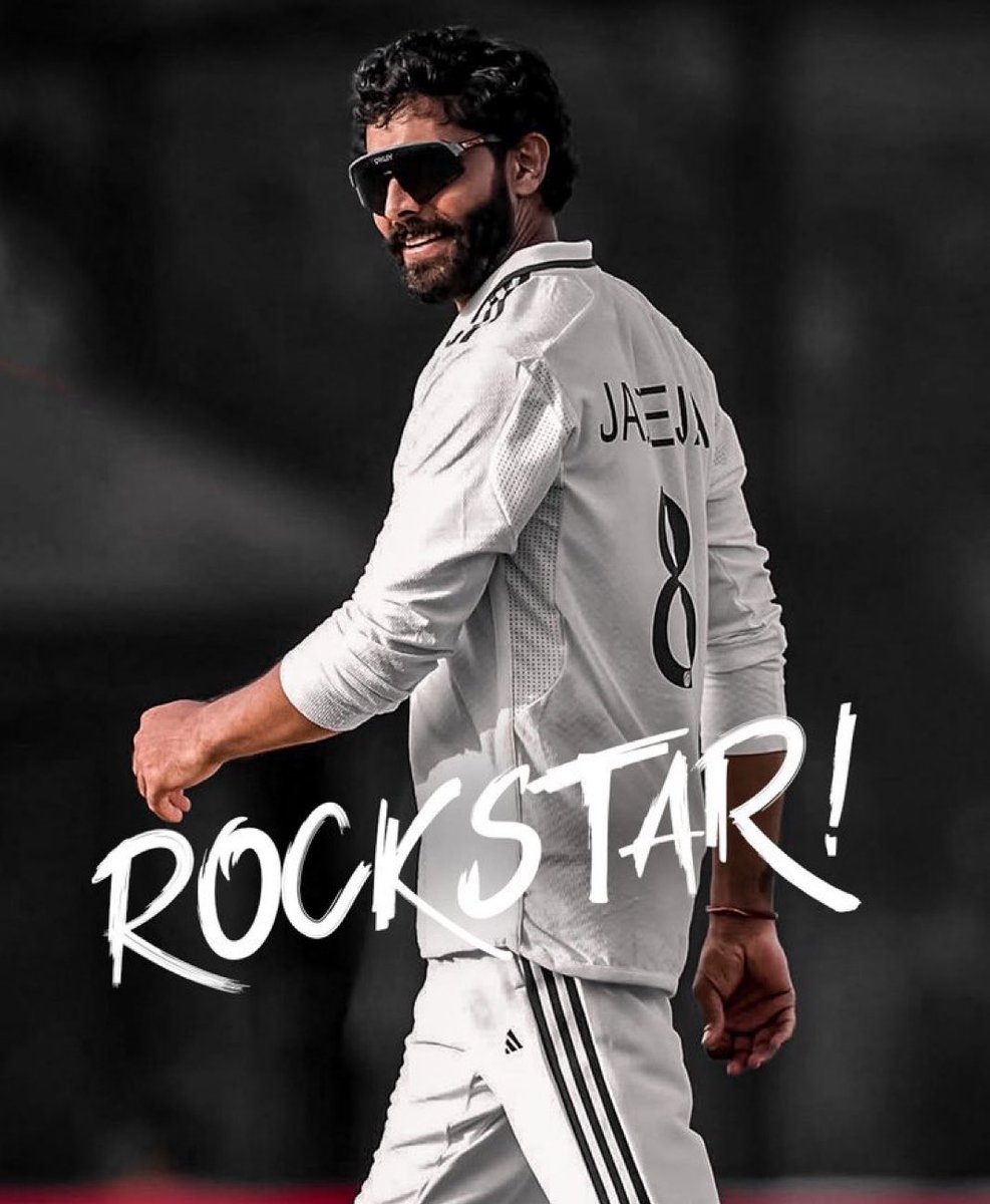 SirJadeja08FC's tweet photo. Ravindra Jadeja redefines greatness through his lethal spin, clutch lower-order batting, and elite fielding, too be remembered as India’s most complete, game-changing, and dominant all-rounder ever.🐐 https://t.co/sIdQ6cF2zu
