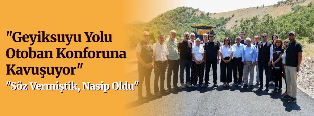 TunceliEMEK's tweet photo. 📌"Geyiksuyu Yolu Otoban Konforuna Kavuşuyor" "Söz Vermiştik, Nasip Oldu"

Haberin detayları için  linke tıklayabilirsiniz!👇
https://t.co/0t1M8EqzFg

#tunceliemek #TunceliEmekGazetesi #SonDakika #Gündem #Haber https://t.co/rly4W5CGvM