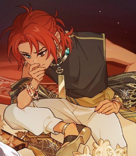miegorenkz's tweet photo. btw just in case you missed it, 2024 children's day illustration has already shown us that eiden's bracelet was originally shota dante's!!! 🌻💎 https://t.co/Dtwiujor7S