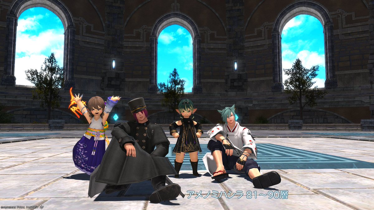 Kyon_FF14's tweet photo. 本日21～90まで！
メンバーが（自分含め）ウソウソになる確率が多かった気がする https://t.co/2bES7bh7Ba