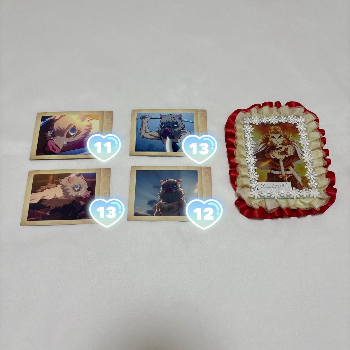 __Zzz004's tweet photo. ꒰交換・譲渡꒱鬼滅の刃 ぱしゃこれ 無限列車編

譲▶︎炭治郎、禰豆子、伊之助、千寿郎、複数

求▷同種煉獄or1枚71円

︎︎⟡郵送取引
︎︎⟡お支払いはPayPayのみ

お気軽にお声掛けください https://t.co/jtJo4Nqbkf