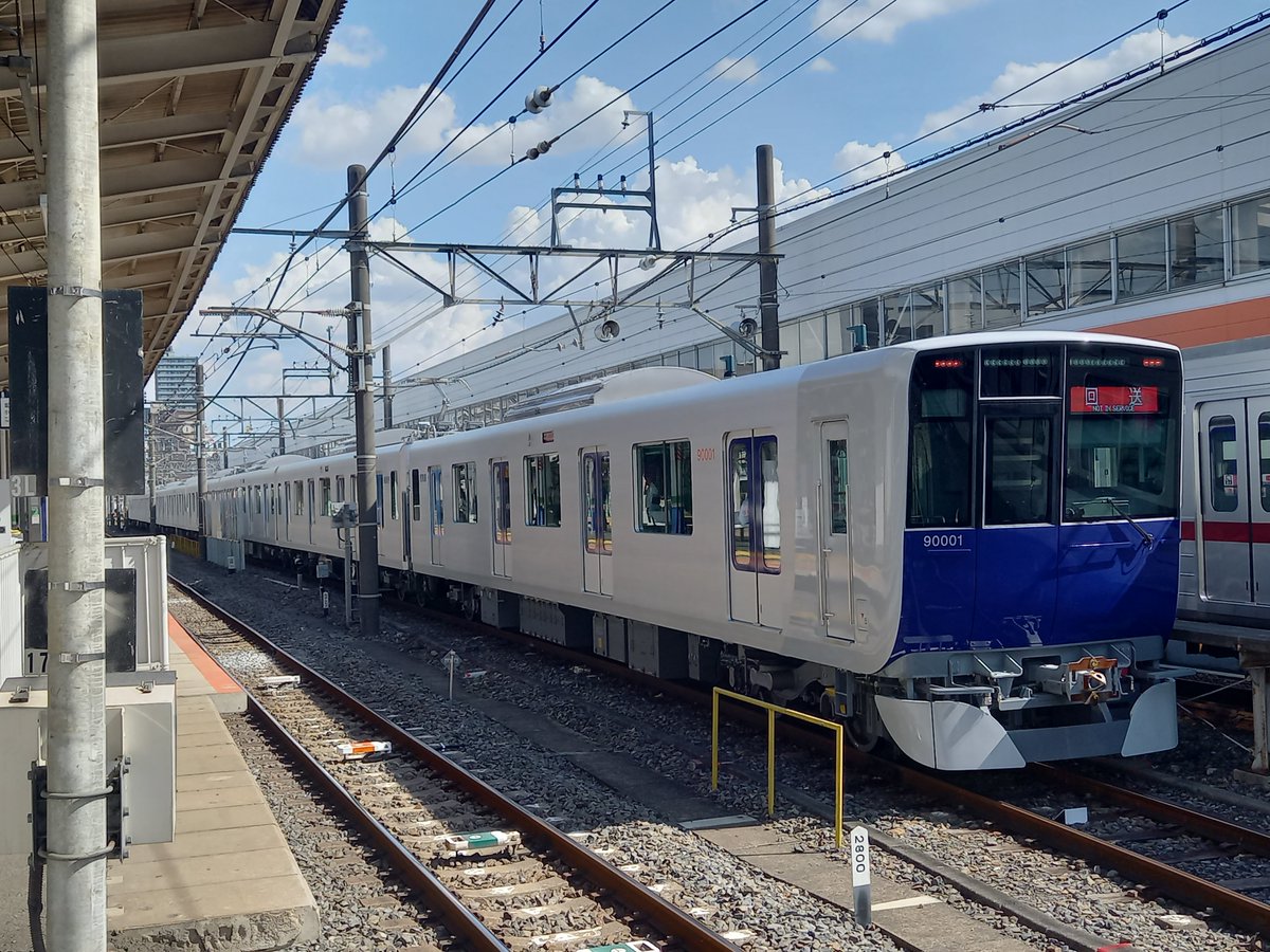 gitetsubito's tweet photo. 今日も東武を撮り鉄しました✨
スペーシアXなどの特急車や10030系の近鉄塗装も見れました❗
東上線の川越市駅では新車の90000系が居ました‼️ https://t.co/eB67yAkT0l
