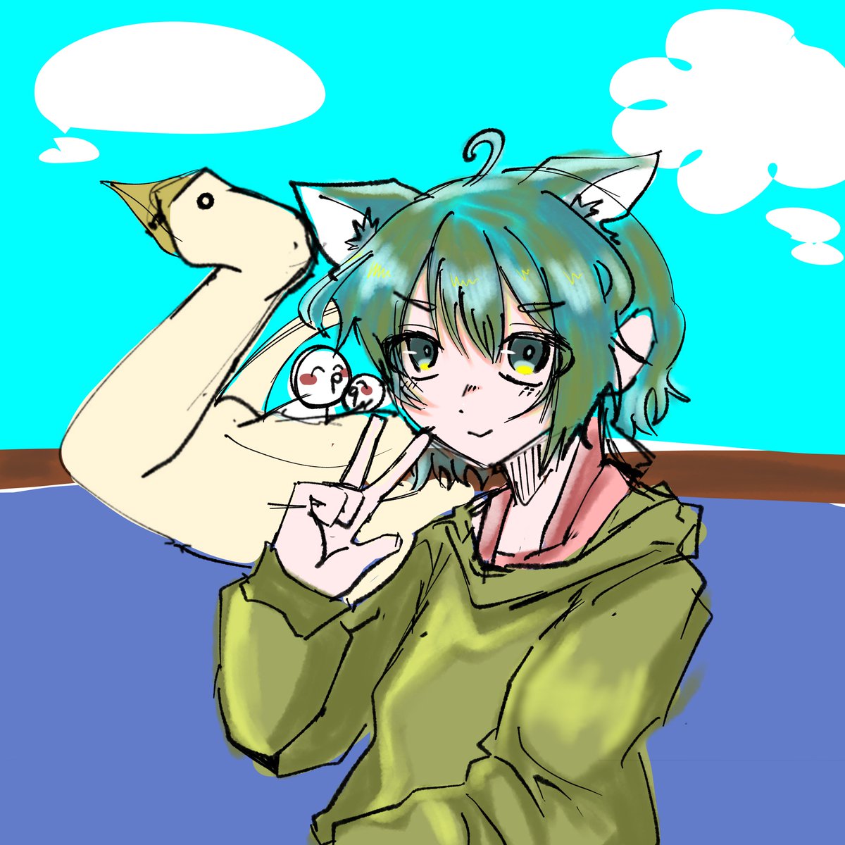 usaoji_com's tweet photo. @sooootaaaaaaa えーっと、スワンボートですよね？
スワンボートに乗ってる人は全員リア充ですよね？
爆発しないですかね？ https://t.co/bUtzzQNxMV