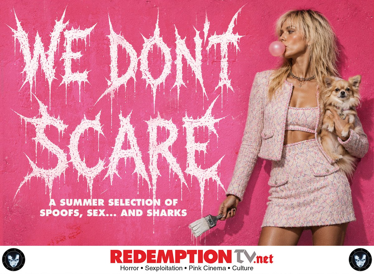 Redemption666's tweet photo. https://t.co/DNLrDYsuNS's I DON'T SCARE seasonal cinematic selection begins with SHARKS, Pinku comedies, superhero mayhem, & kick-ass arse kicking! #sharkploitation #idontscare #gore #giallo #horrorfilms #vampires #satanic #blackmetal #sexploitation #pinku https://t.co/6hX0NFYXuy