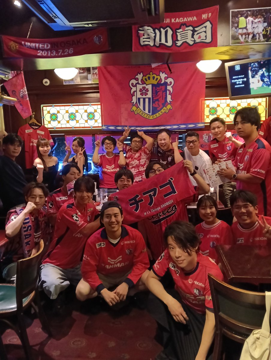 HUB76457241's tweet photo. 開幕戦勝利🌸⚽️⚽️
パブロセレッソの初陣見事逆転勝利‼️

令和8年8月8日新シーズン最高の開幕でした‼️
100年構想リーグから好調キープ2人のゴール痺れた！
昂星、ルーカスおかえり！
シバ君待ってます🫶

昨日は沢山のご来店ありがとうございました！
次節福岡戦もお待ちしております🌸
#セレッソ大阪 https://t.co/0BTfOYor5Z