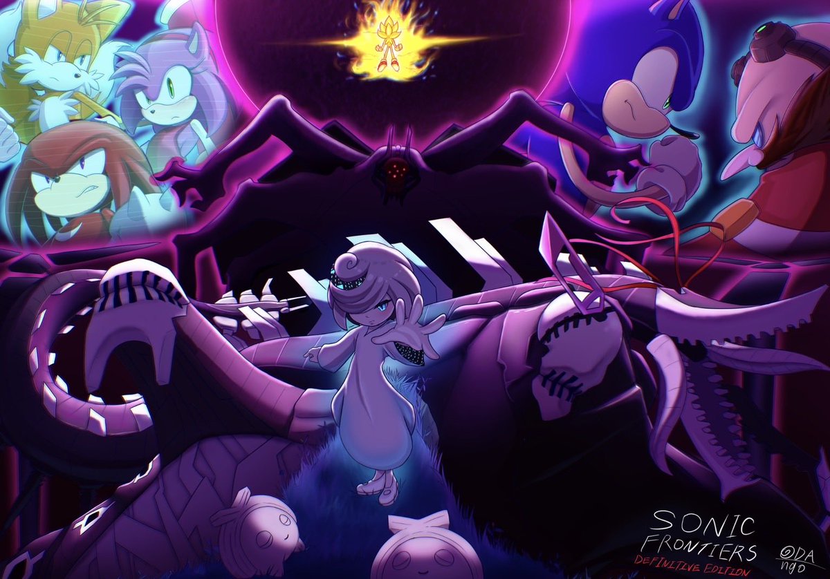 Mw0O7's tweet photo. SONIC FRONTIERS
DEFINITIVE EDITION
#Sonicfrontiers 
#Sonicthehedgehogㅤㅤㅤ 
#SageRobotnik https://t.co/FkGHdch43J