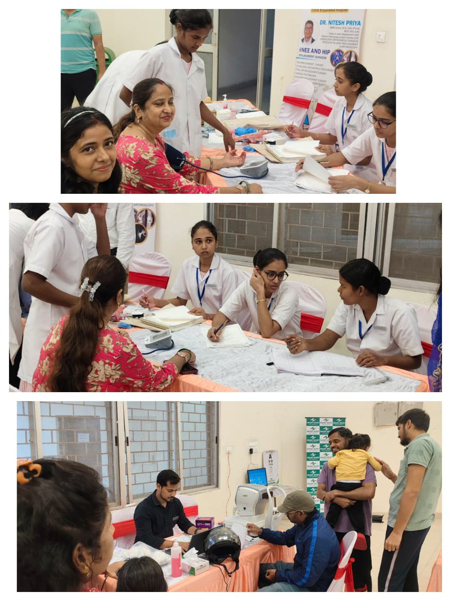 aaiRanchiApt's tweet photo. Promoting health &amp; community well-being! 🌿
A Mega Health &amp; Eye Camp at AAI Residential Colony, Ranchi, benefited 70+ residents through consultations &amp; an awareness talk on preventing monsoon-related illnesses &amp; eye infections. Doctors &amp; staff were felicitated for their service. https://t.co/VBw8MNtrH7