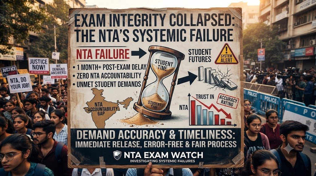 nitn30's tweet photo. 35+ days of silence is enough.
We deserve to know what is happening with the UGC NET Answer Key. Our careers cannot remain stuck in uncertainty. NTA, answer the students.

#NTAANSWERKEYOUTKARO

@abhish18 https://t.co/c1aZwSuoOS