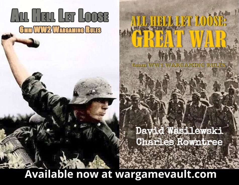 LooseAll's tweet photo. At Claymore I ran a participation game of the Battle of St Julien, 24 April 1915.

Gas, artillery and a German assault put the Canadians under intense pressure. All in 4 hours.

All Hell Let Loose: Great War is now available:

https://t.co/RBw6B28zlg

#WW1 #Wargaming #GreatWar https://t.co/loeNQRkGFV