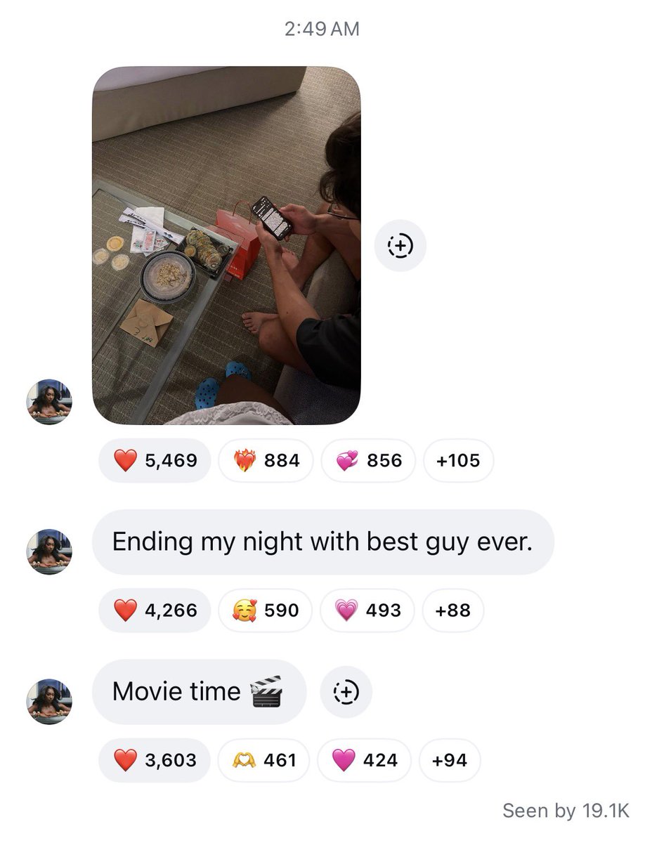 lovesickmani's tweet photo. Aniya calling Carl her best guy ever and having movie night with him 🥹 https://t.co/q3mxbfSKb3