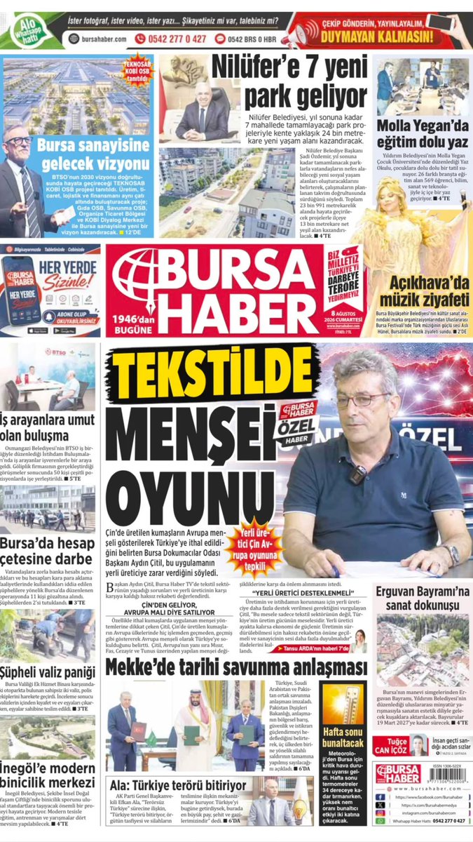 ydctl's tweet photo. Anlatıyoruz Anlatıyoruz 
YA kulaklarınız sağır YADA Bursa esnafı, Bursa Tekstilcisi, yada #BURSA sizin umurunuzda değil .

@RTErdogan
@gumrukveticaret 
@efkanala 
@davutgurkan https://t.co/EdaGsH8Ncq