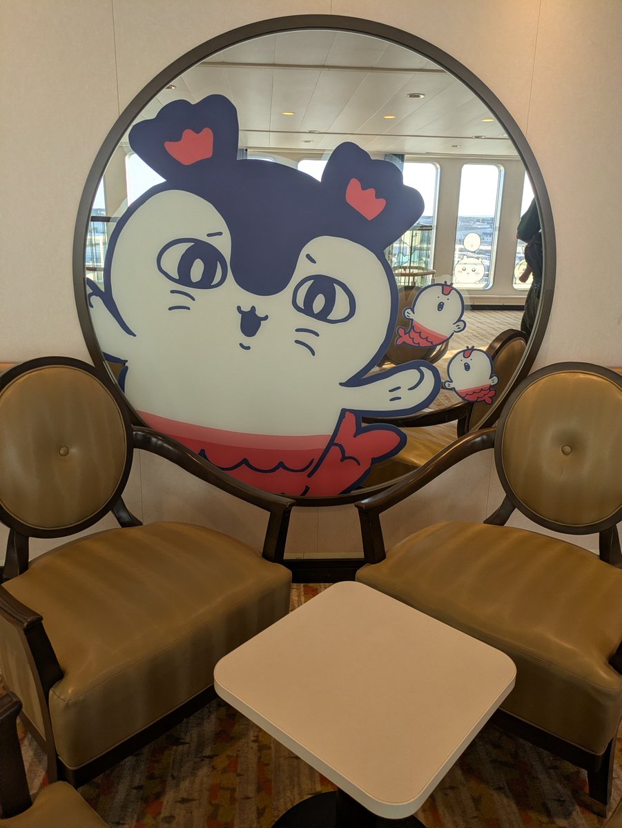 cihirosan's tweet photo. 船内ラッピングダッ https://t.co/En3I6WUorF