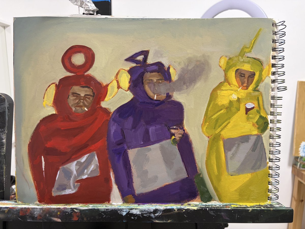 yoav_paints's tweet photo. Painting is never been a bigger part of my life. I’ve discovered oil painting about two years ago and did it for a couple of months then took a break for almost 2 years and now I’m back at it.

Trying to take it a bit more seriously and learning and trying to keep showing up https://t.co/kLFWniay0f