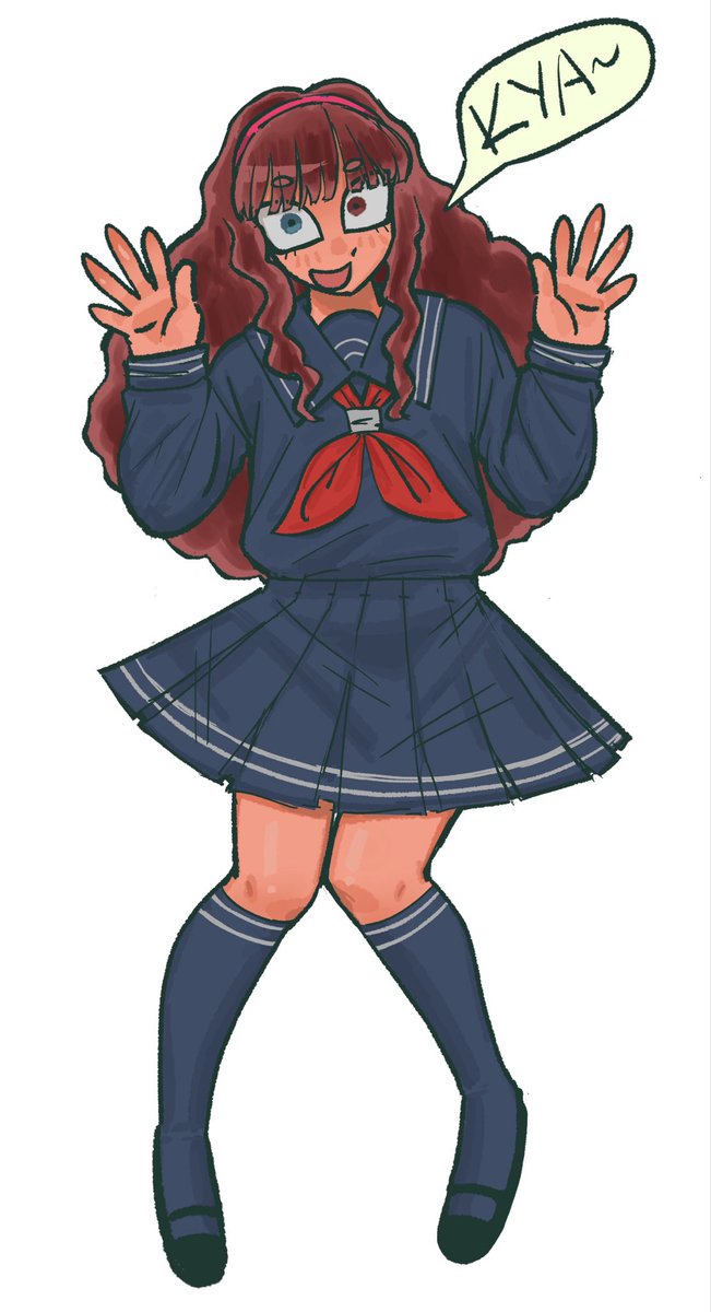 roisipoo's tweet photo. Japanese school uniform morticia https://t.co/Nydbb0JEmB