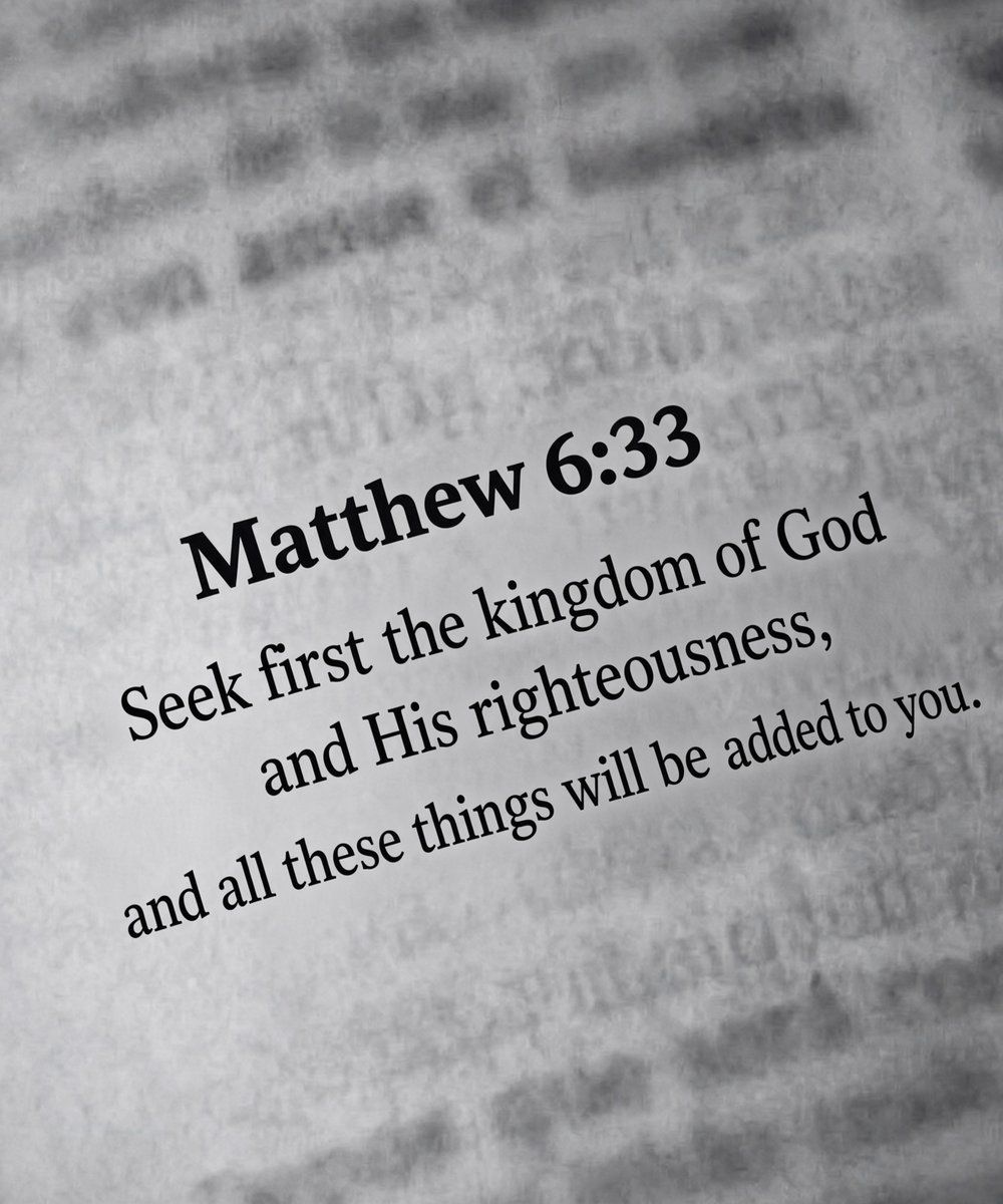 Richard_gh1's tweet photo. Matthew 6:33 https://t.co/rZT1CERRgz