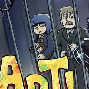 Geoxkata's tweet photo. #13cards #criminArt 

GUYS, SORRY FOR THE MISINFORMATION! IT TURNS OUT CLEO FROM CRIMINART IS A WOMAN — SHE JUST HAS SHORT HAIR. https://t.co/uIHHor6sE9