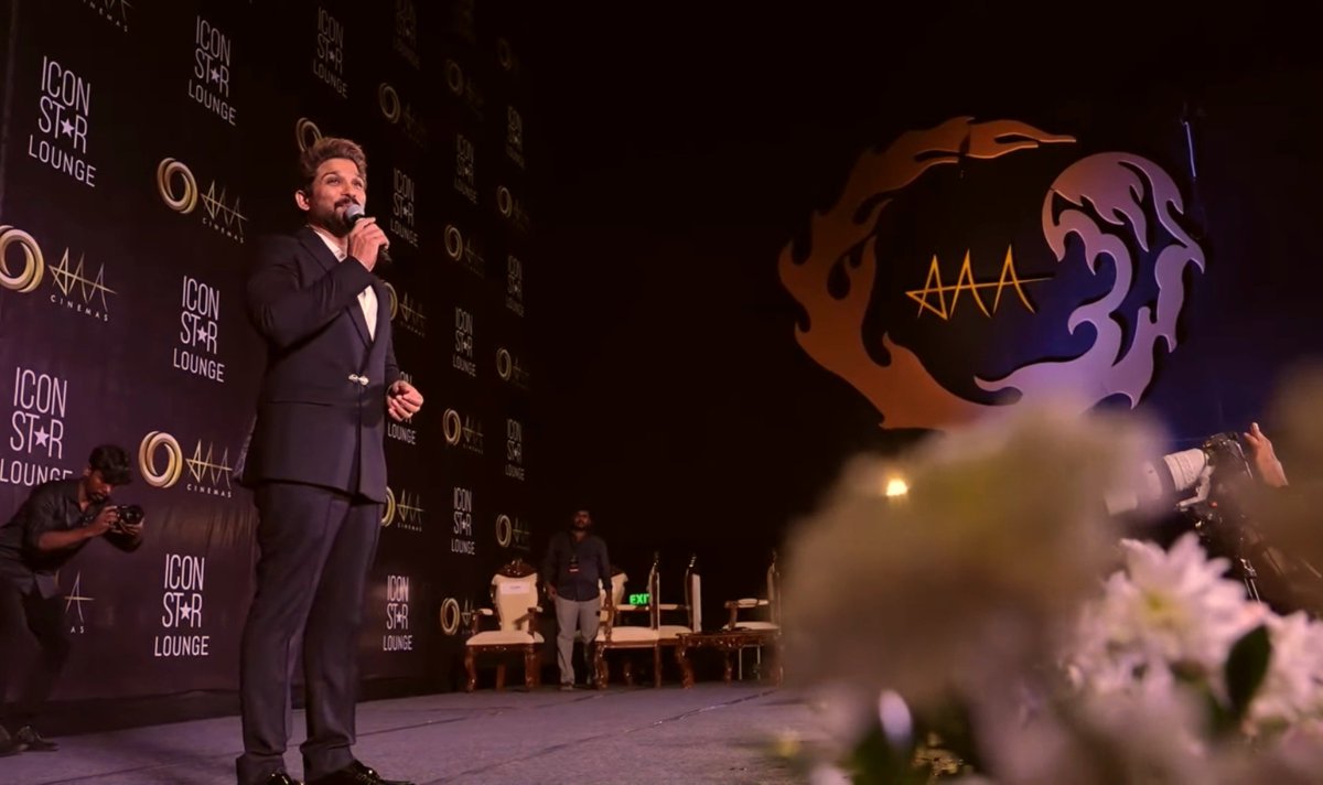 uicaptures's tweet photo. The Wildfire Screen .. 🙅🏻❤️‍🔥

The Background Architecture at PEAKS 🔥

📍 AAA Cinemas , Vizag

@alluarjun @aaacinemasoffl #Raaka #AlluArjun https://t.co/u0JuEXlRne