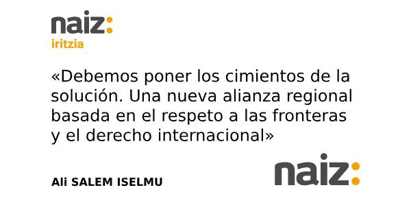 naiz_iritzia's tweet photo. [ARTICULO DE OPINION] ‘Ceuta, la otra marcha verde’, Ali Salem Iselmu,  periodista y escritor saharaui @PirriAli https://t.co/maShnBycFq https://t.co/CRedNPGTcn