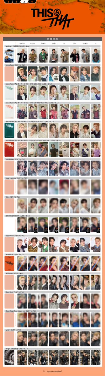 yoruno_template's tweet photo. Stray Kids スキズ テンプレート template 一覧 交換 THIS &amp; THAT 封入 特典 トレカ キーチェーン ラキドロ IDフォト

ℹ️レイアウト調整、画像更新、vinyl版追加

ご自由にお使いください🪼
・アカウント名の記載はそのまま
・ミスを発見されたらDMへ
・💬🔁❤️🔖大変喜びます

メンバー別はツリーへ⏬ https://t.co/GhLcxzEKRT