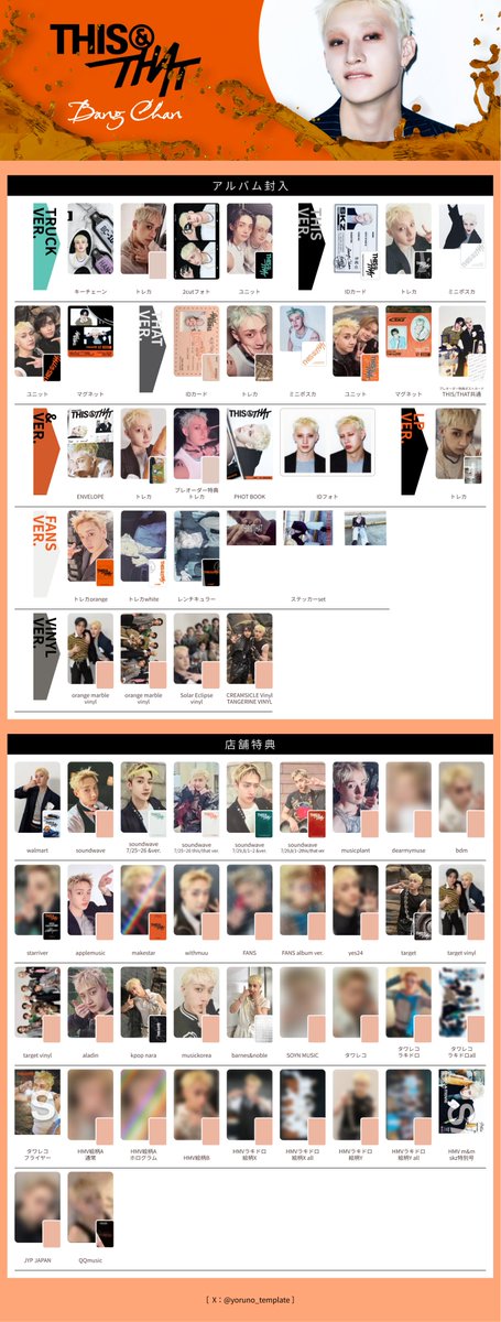 yoruno_template's tweet photo. Stray Kids スキズ テンプレート template 一覧 交換 THIS &amp; THAT 封入 特典 トレカ キーチェーン ラキドロ IDフォト

ご自由にお使いください🪼
・アカウント名の記載はそのまま
・ミスを発見されたらDMへ
・💬🔁❤️🔖大変喜びます

バンチャン、リノ、チャンビン、ヒョンジン https://t.co/hOWXkIuTVb