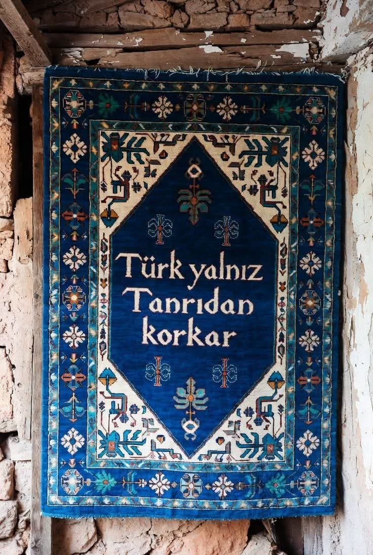 Atakkz1's tweet photo. Türk Yalnız Tanrıdan korkar. https://t.co/uZVbWFD2L8