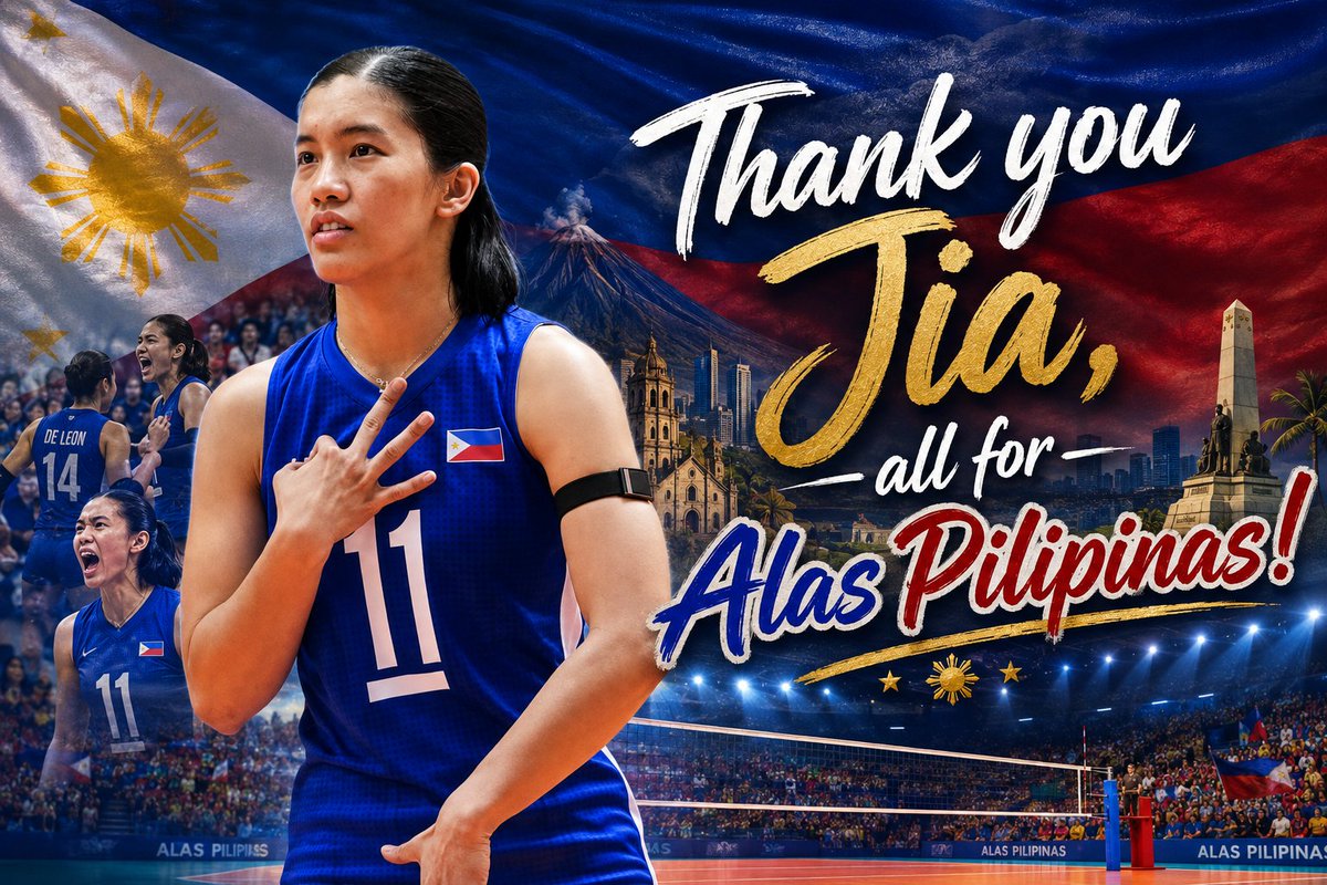 trigg3rperce12's tweet photo. 🇵🇭 #SEAVCup #AlasPilipinas #JiaIsGold https://t.co/ZbCkRoXKld