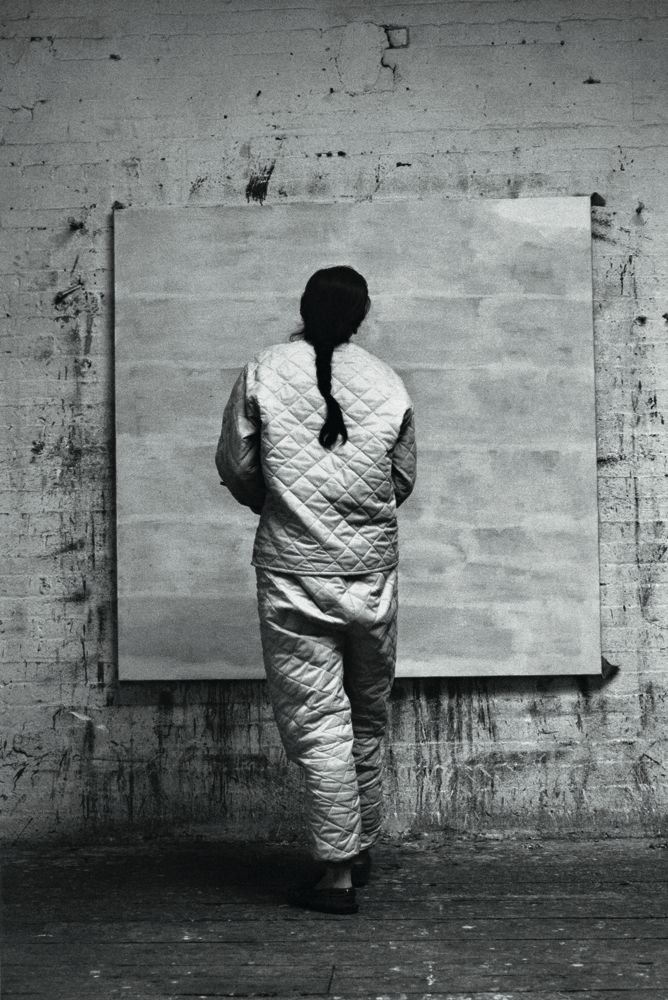 zarandillo's tweet photo. "Toward freedom is the direction that the artist takes. Artwork comes straight through a free mind—an open mind."

Agnes Martin. https://t.co/lUqiEVXBtl