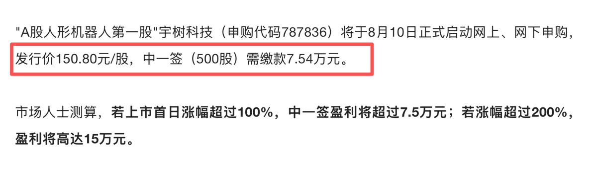 williamlab's tweet photo. 按照场外定价，目前一股已经五六百块了。中一签赚20万是跑不了的。

祝大家好运，都能中签。 https://t.co/jdjsmMhVCo