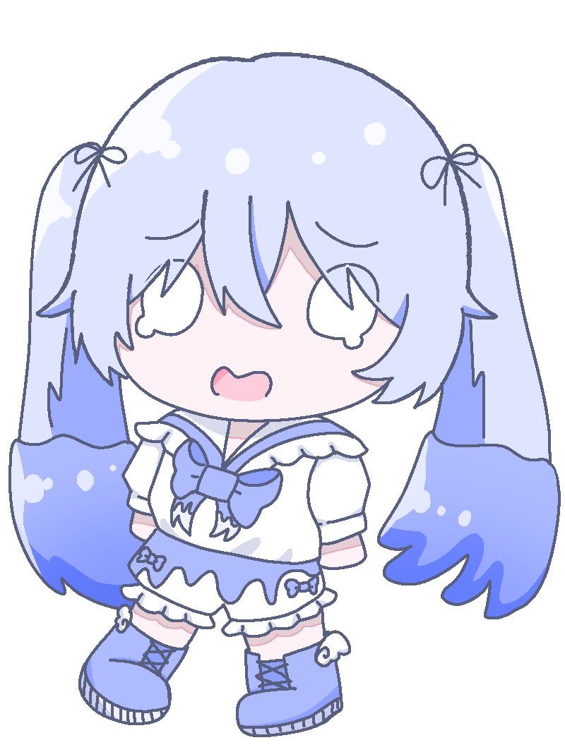 ten_c_4's tweet photo. 久しぶりにミニキャラを描いてみました

#創作　#OC https://t.co/UOyMmchBuy