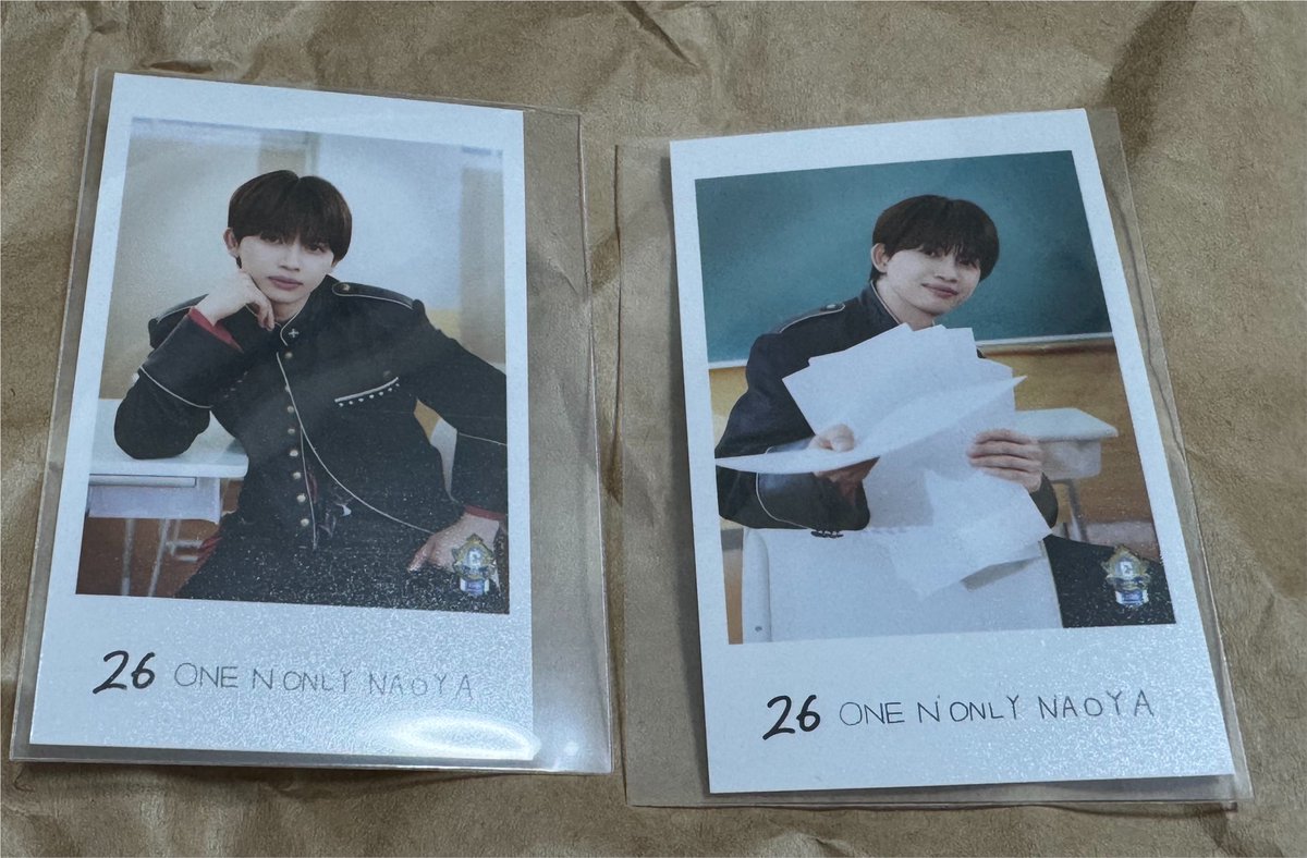 ynsl_4010's tweet photo. EBiDAN THE LIVE 2026 15th Anniversary エビライ ミニフォト 隣の席

譲:NAOYA

求:杢代

郵送希望です。お気軽にお声掛けください！ https://t.co/db83ywHayX