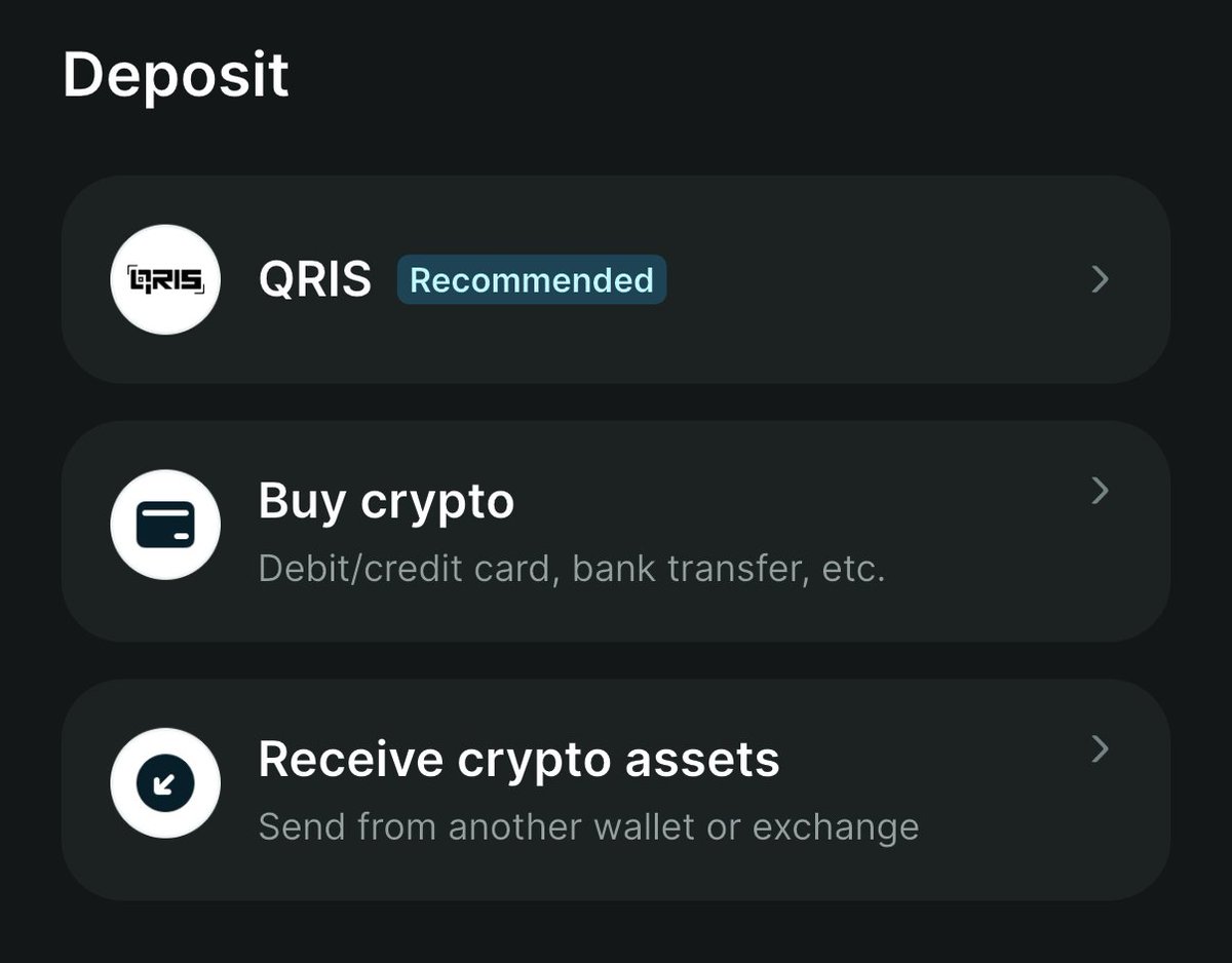 bukanpamanmu's tweet photo. Menurut kalian tempat paling mudah untuk deposit duit rupiah hasil kerja keras kalian ke crypto wallet untuk cacing cacing naga-naga on chain itu lewat mana?

yuk ceritakan rute mu utk deposit https://t.co/zrQ3LdfuYK