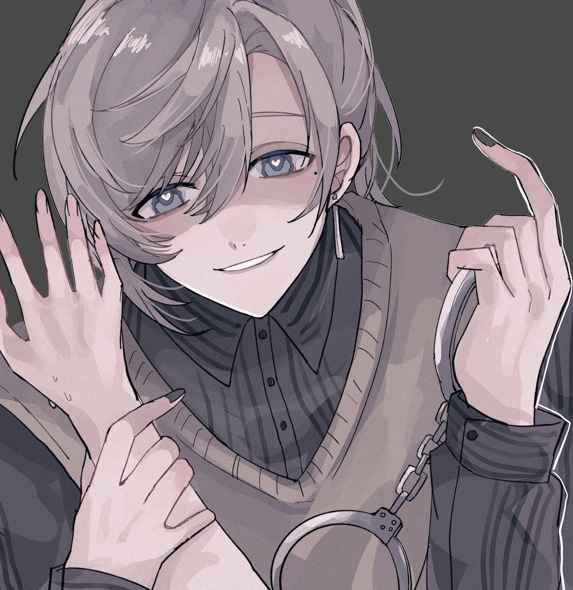 __crackes's tweet photo. ⛓️ #かな絵 https://t.co/a6KXNijzQb