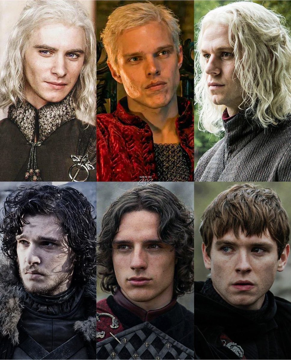 Aurora_verdit's tweet photo. SILVER-HAIRED OR DARK-HAIRED TARGARYENS? 

Be honest… which Targaryen look is prettier?

The classic silver hair and purple eyes, or the darker-haired Targaryens with that more striking, mysterious look? https://t.co/M9rPuU3LEx