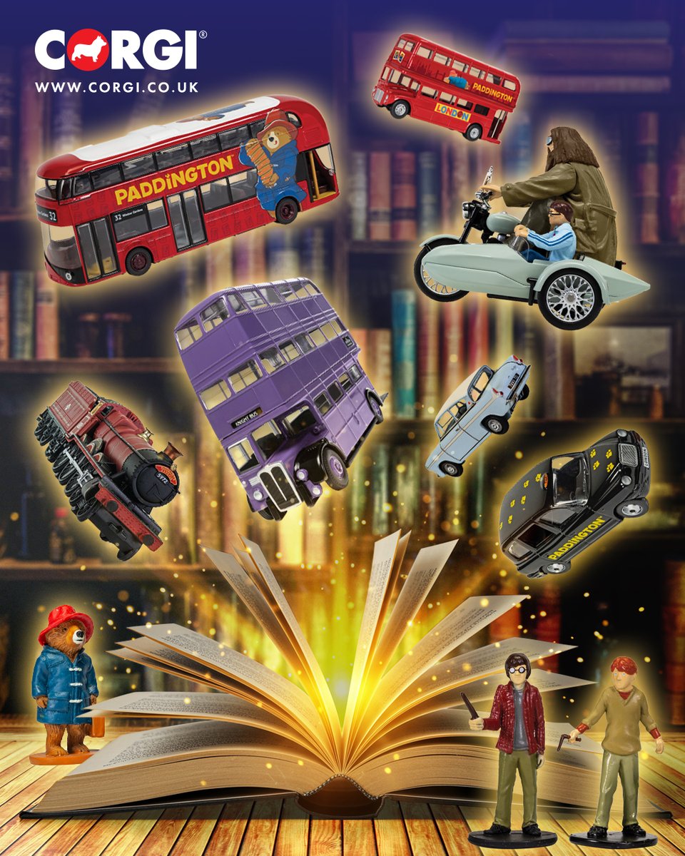 CORGI's tweet photo. Celebrate National Book Lovers Day

From J.K. Rowling's beloved books to the big screen, Harry Potter continues to inspire fans and collectors alike. Explore our Harry Potter die-cast collection and bring home iconic Wizarding World vehicles.

Shop now: https://t.co/cDi31jab3L 👈 https://t.co/WiVM4gjllK