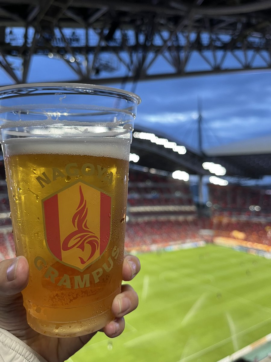 totomoomi's tweet photo. 2026/08/08
開幕戦⚽️
名古屋グランパスvs清水エスパルス

2月ぶりにまたまた来ました(*´艸`)
しかも同じ席(ﾉ∀｀笑)
今回は暑い熱い1日でした。。。 https://t.co/DbOBQfbqQm