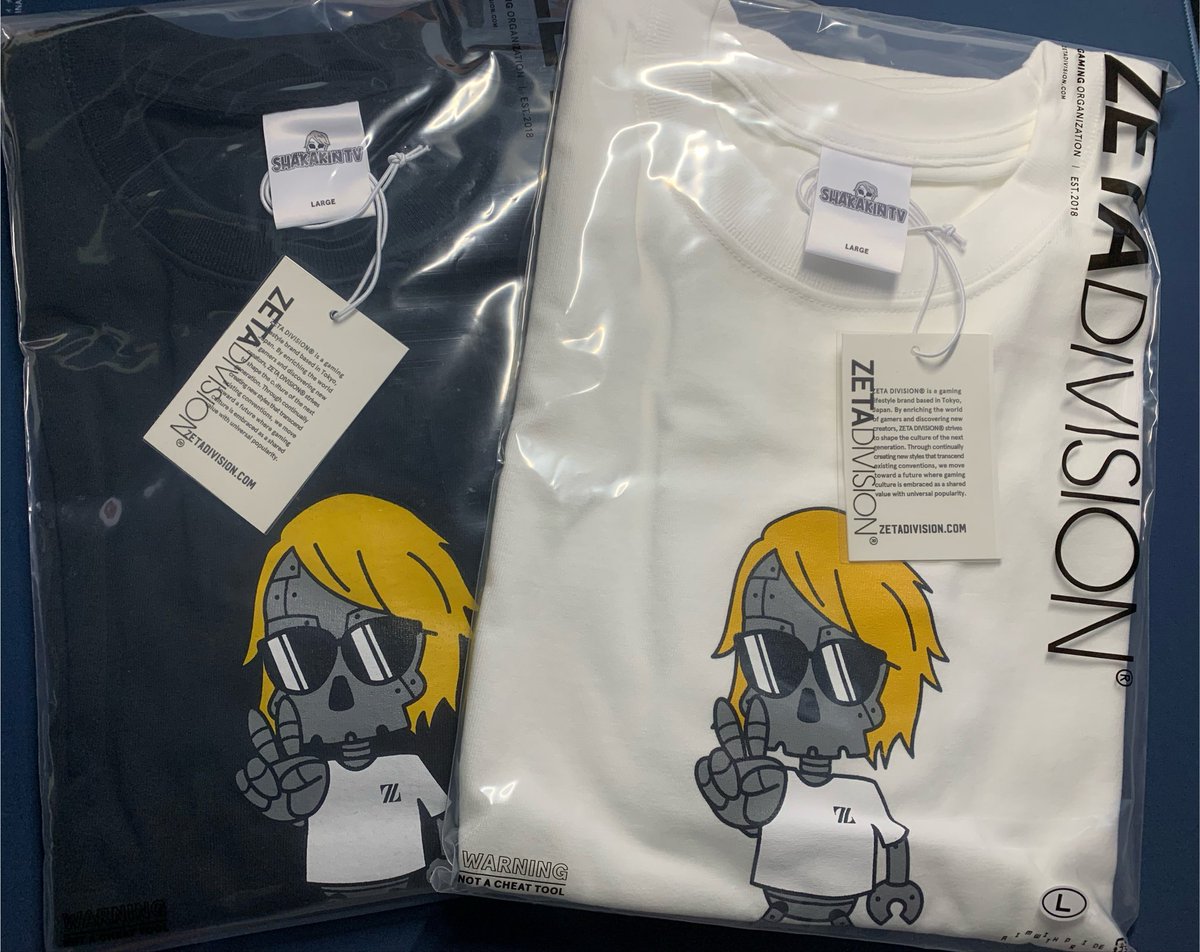 adam144_evans's tweet photo. 釈迦さんZETA加入1周年Tシャツ届いた〜！遊びに行く時とかに着させていただきまーす！ https://t.co/uNY7wSniZS