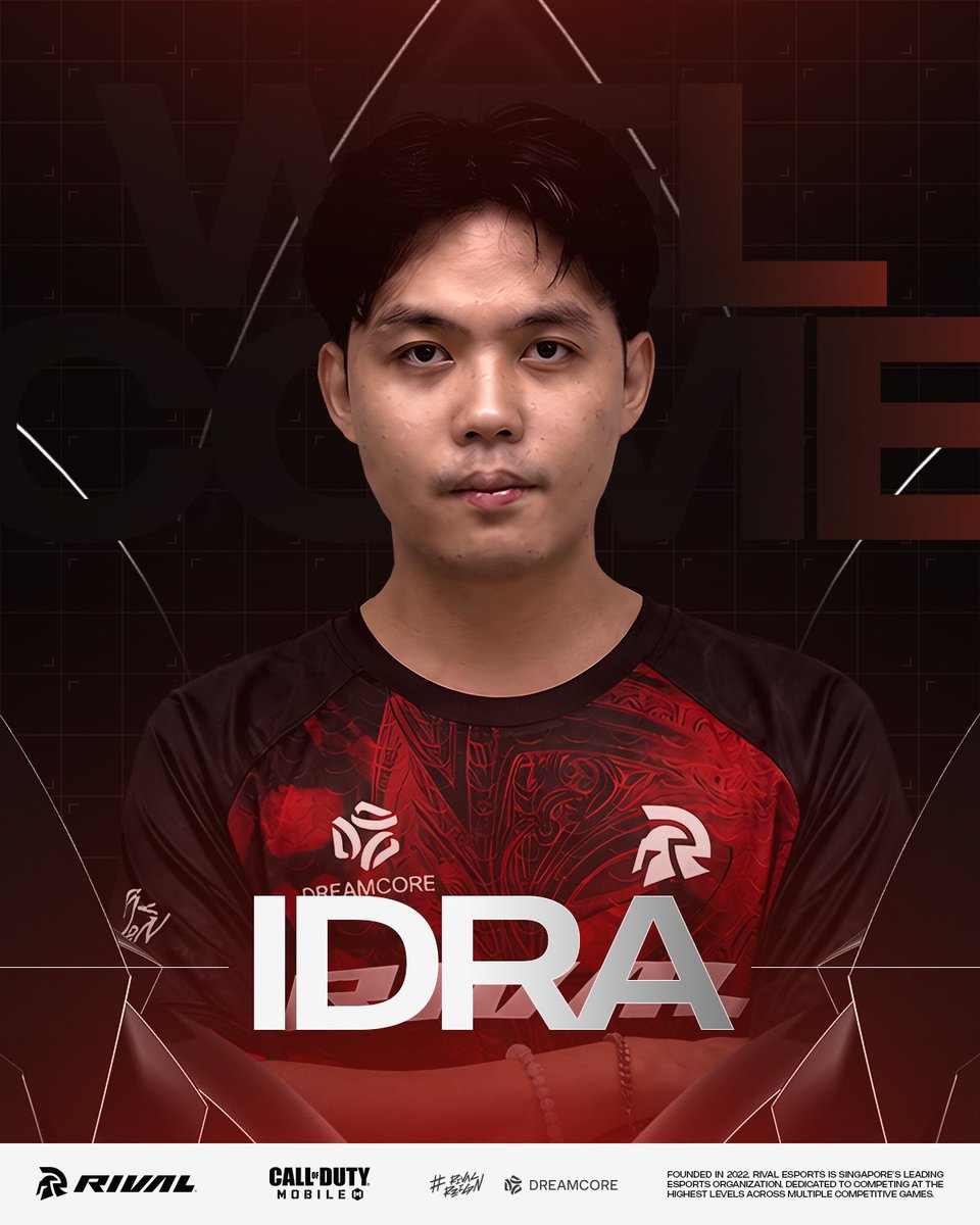 RivalEsportsHQ's tweet photo. THE OG WALKING SENTRY IS BACK. ⚔️

WELCOME @idracodm to our official Call of Duty Mobile roster as our sixth man. 

Time to gear up for Stage 4.🔥

#CODM #RIVALREIGN https://t.co/wWVdCfULjW