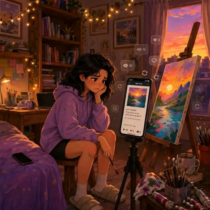 SupercruzeTech's tweet photo. Likes can fuel validation. Algorithms can kill passion. 🎨
 #YouCare gives parents control over screen time and apps, helping children escape digital approval loops, protect their creativity, and create without chasing the attention. 🌱
#DigitalWellbeing #ParentingWin #child #AI https://t.co/RqiqrMEv54