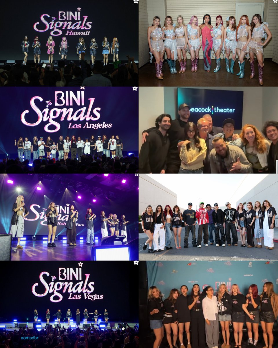 aomsdbr's tweet photo. 📍Honolulu - bretman rock
📍Los Angeles - liza &amp; team forgotten island
📍Rohnert Park - sb19
📍Las Vegas - lani misalucha

remaining stops...?? 👀🤔

#BINI_SIGNALS_WORLD_TOUR_2026
#BINI @BINI_ph https://t.co/uzPs7doPQn