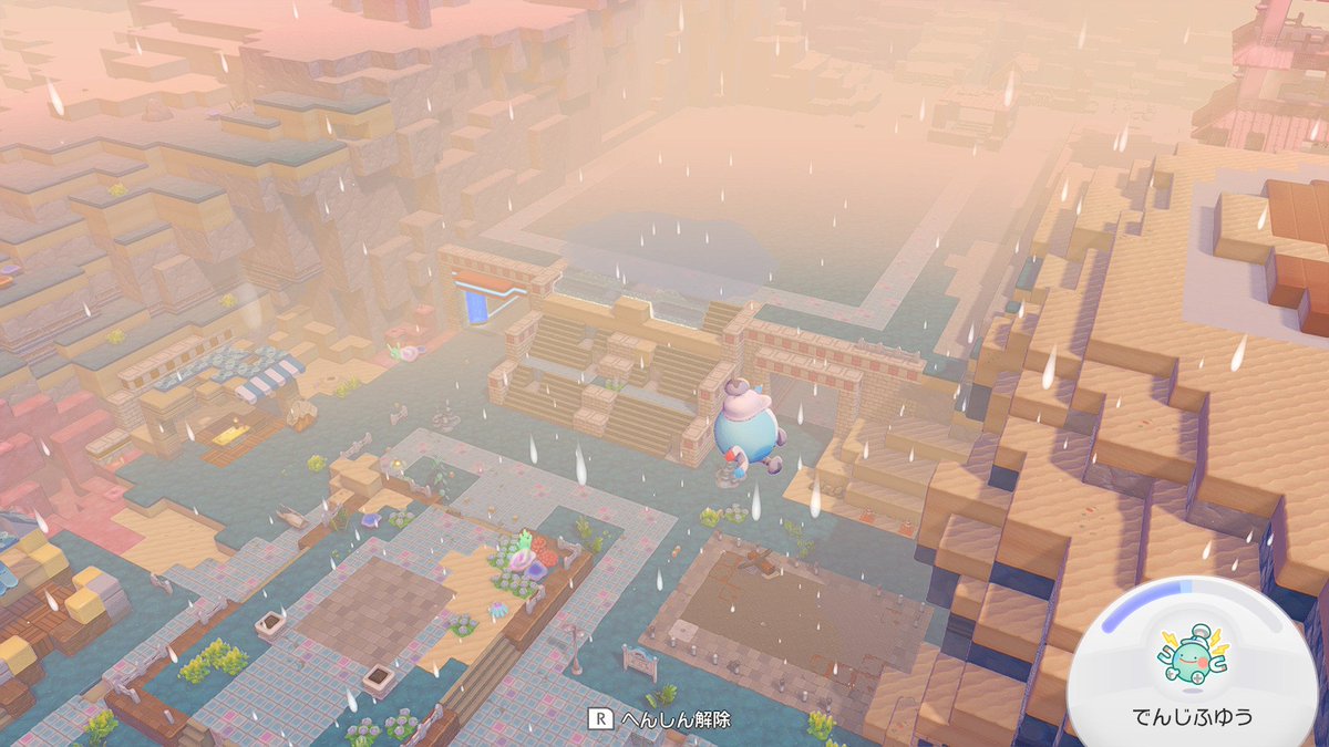 OffGao6502's tweet photo. #NintendoSwitch2 #ぽこポケ #ぽこあポケモン 
ブクブクうみぞこの街、水全部抜いた！
少なくとも、マップ上での水領域はほぼ無し。
水が残ってる箇所は、イベント等で編集ロックがかかってる分。

丸3日あれば水抜ききれますね。

というわけで、俺のうみぞこイベントがようやくスタートです。 https://t.co/eBurzeq1bK