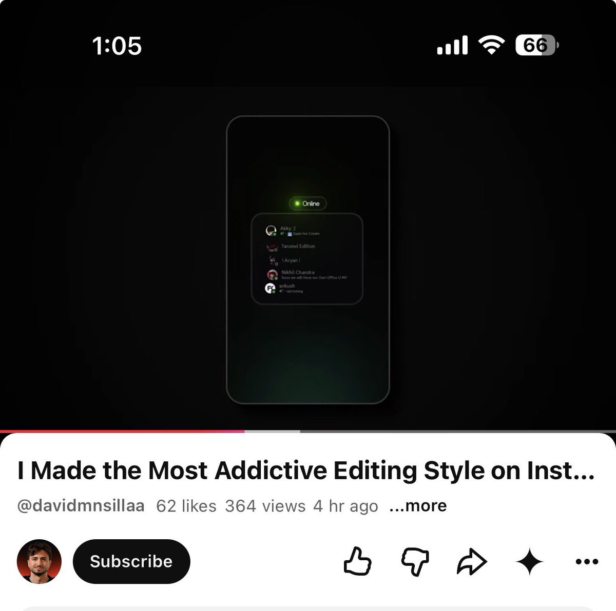 Kuldeepmp4's tweet photo. What is this guy's problem with me? First, he has blocked me. And second, he is talking about talking-head videos but roasting faceless editing. 

Bro, this video was for a brand collaboration. The brand wanted a faceless video, not just a copied style like Devin

There is no single editing style that works for everything.

Just because you use Devin Jatho-style editing doesn't mean it will always bring leads.

Is this guy serious?
And since he has blocked me, send him a screenshot of this story in his DMs.
