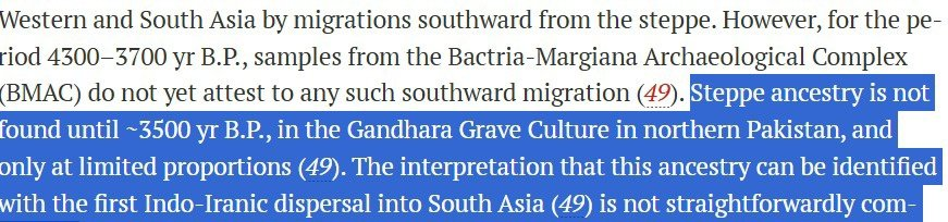 Maximusji's tweet photo. As per your own Harvard report.  Steppe ancestry in Swatt was female mediated. till IA period
non upper caste Jatts have highest steppe in south asia.  R1a is present unevenly.   
as this your 2024 post, this may not be updated. R1a in India is not basal Z93, neither the indian R1a is found in Sintashta.