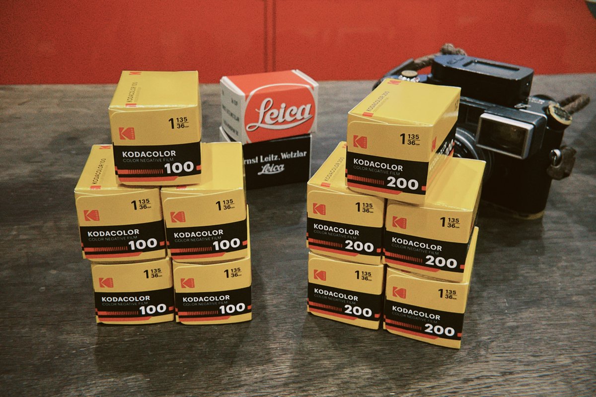 JACK_TYP240's tweet photo. KODAK KODACOLOR 100 &amp; 200

ずっと気になってたけど使ってなかったフイルムたち
GOLD200が切れたので試しに買ってみました
どんな絵になるか楽しみだ😊 https://t.co/zuqcZnjugS